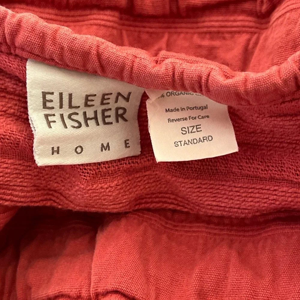 Eileen Fisher Home Organic Cotton Ripple Blanket with 2 Shams